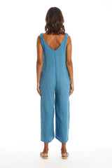 Menorca linen jumpsuit