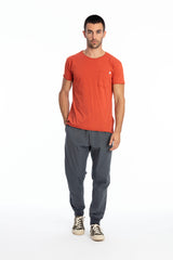 Round Wild neck pocket