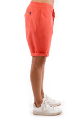 Raven - Shorts - Draw Cord Waist - Colour Terracotta 3