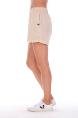 Creta - Linen Shorts - RV by Elisa F - Colour Sand 3