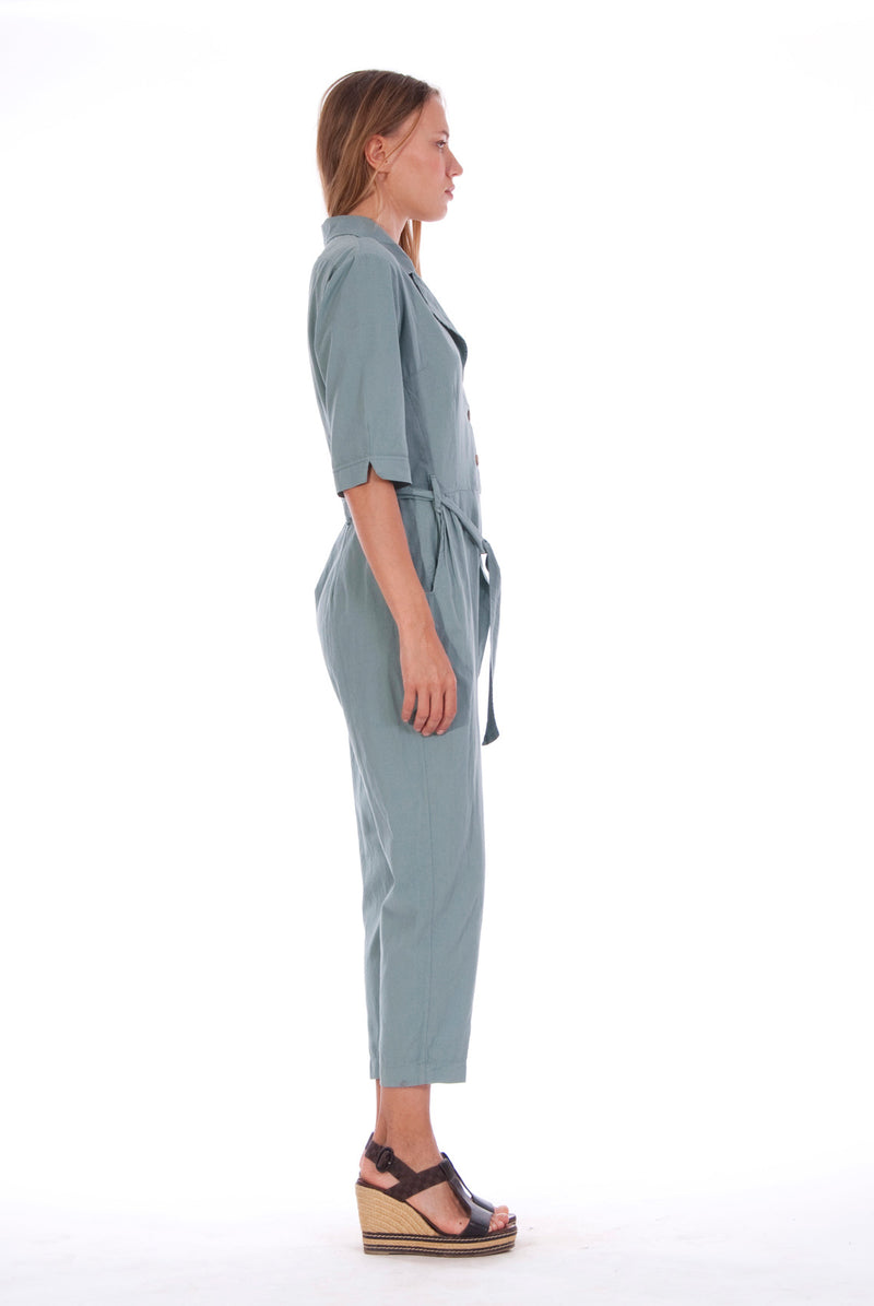 Chic Mono - Jumpsuit - RV by Elisa F - Colour Green 4