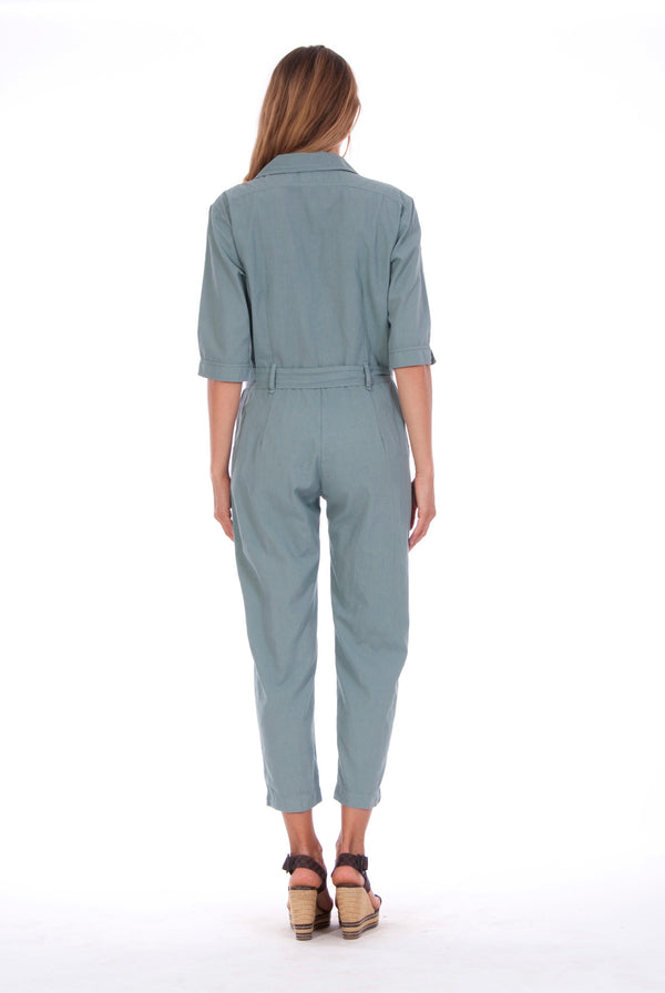Chic Mono - Jumpsuit - RV by Elisa F - Colour Green 2