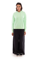 Eva - Wide Leg Pants - Colour Black and Vedra - Hoodie - Colour Black - RV by Elisa F 2