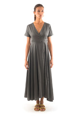 Robe en satin Calypso