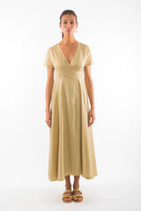 Robe en satin Calypso