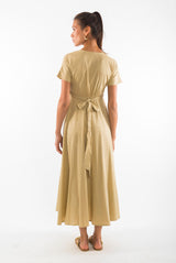 Robe en satin Calypso