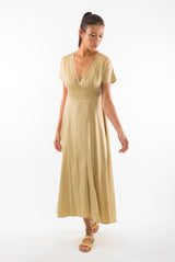 Robe en satin Calypso