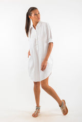 Amalfi LS Leinenhemd Kleid