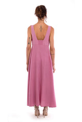 Fay - Maxi Dress - Colour Violet - RV by Elisa F 2