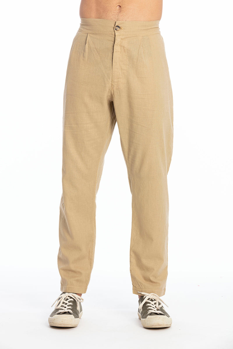 Pantalon en lin Adonis
