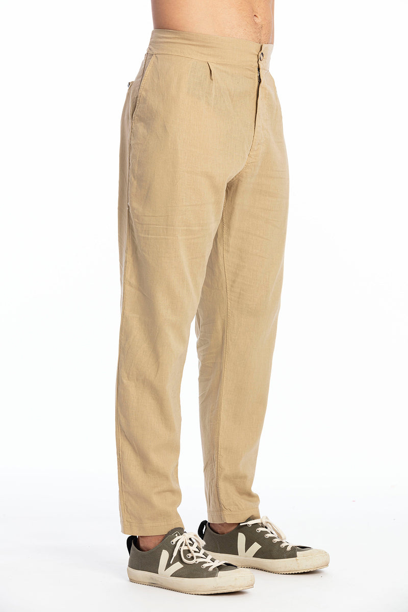 Pantalon en lin Adonis