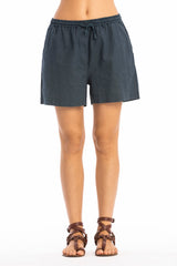 ALBA LINEN SHORTS