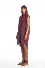 Amalfi NS Vestido camisero de lino