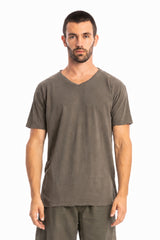 AZURE V NECK (LINEN)