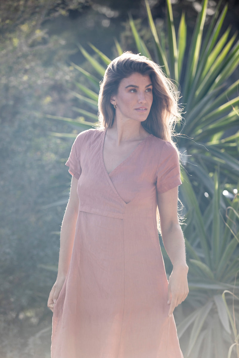 BELLAGIO LINEN DRESS Ravens View Ibiza BELLAGIO LINEN DRESS Ravens View Ibiza