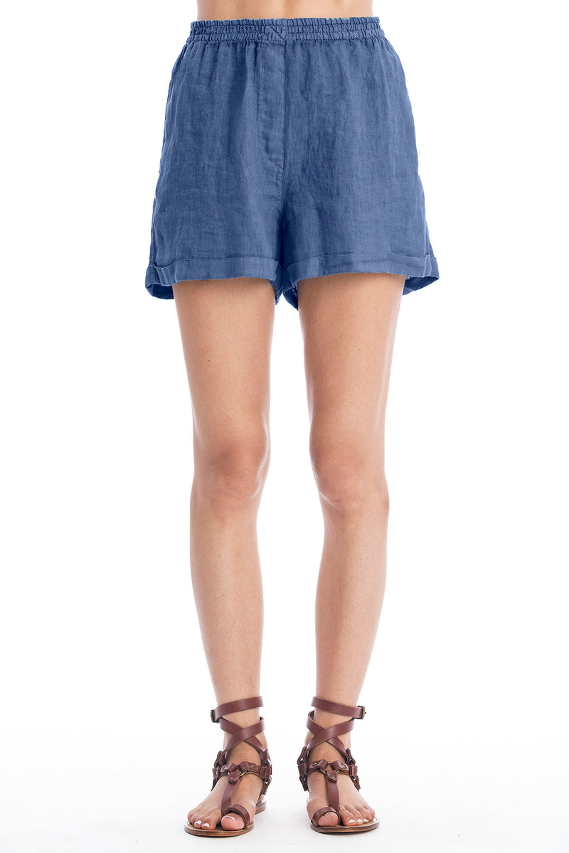 Creta Leinenshorts