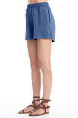 Creta linen shorts