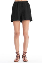 Creta Leinenshorts