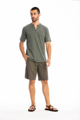 CRUISE LINEN TEE