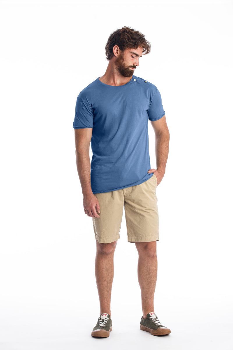 Egan T-shirt boutonné