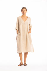 ISOLA LINEN DRESS