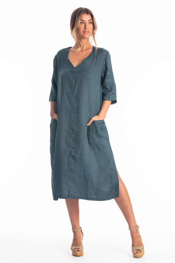 ISOLA LINEN DRESS