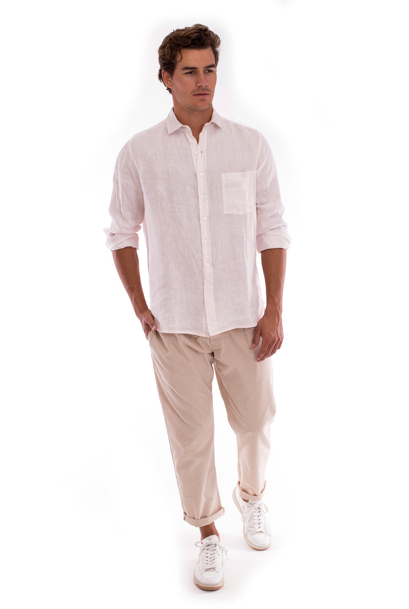 James linen shirt