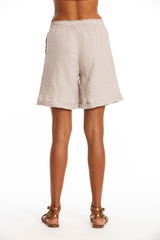 Creta short largo lino