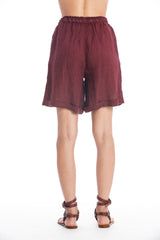Creta short largo lino