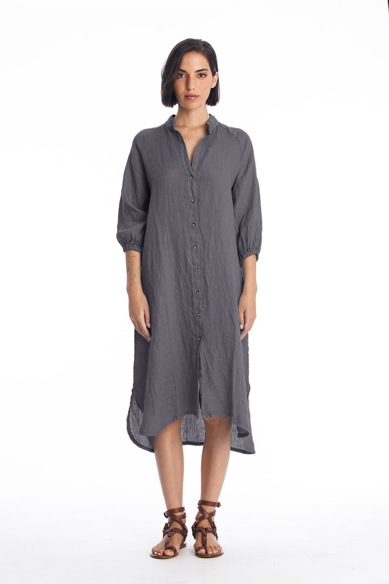 Mei Leinenhemd Kleid