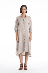 Mei Leinenhemd Kleid