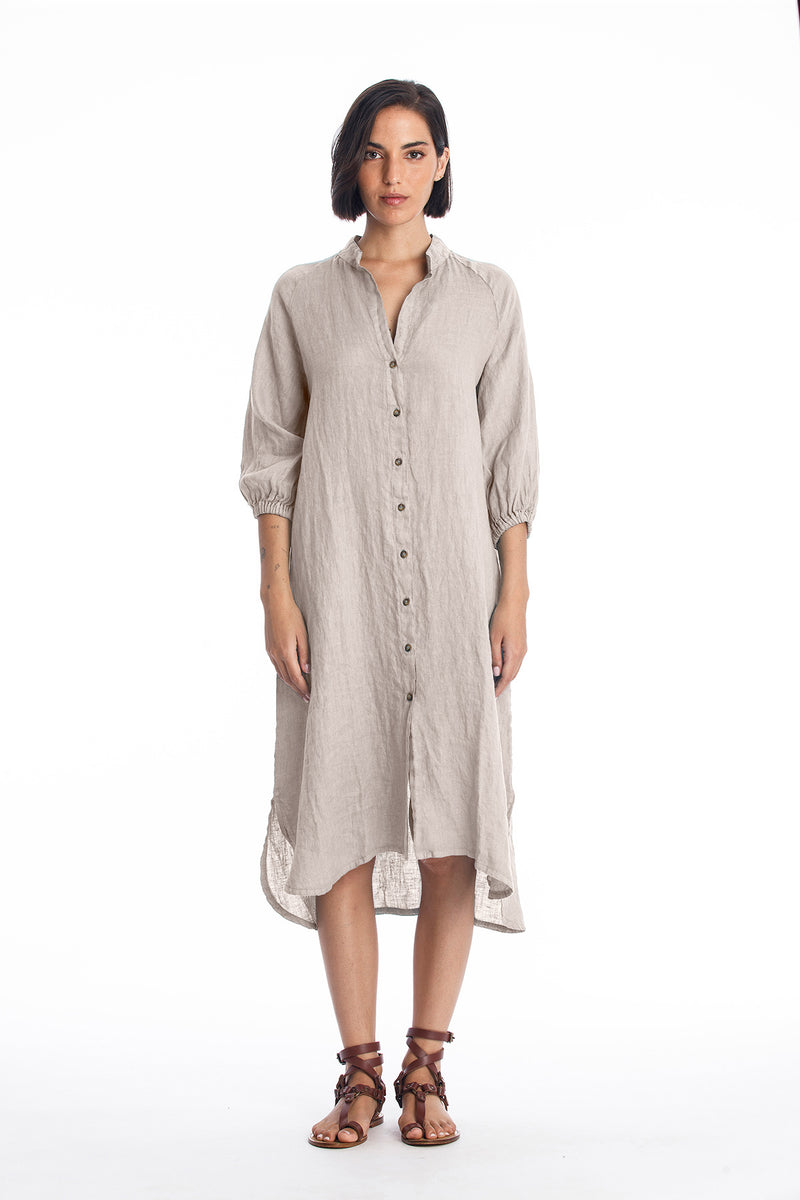 Mei Leinenhemd Kleid
