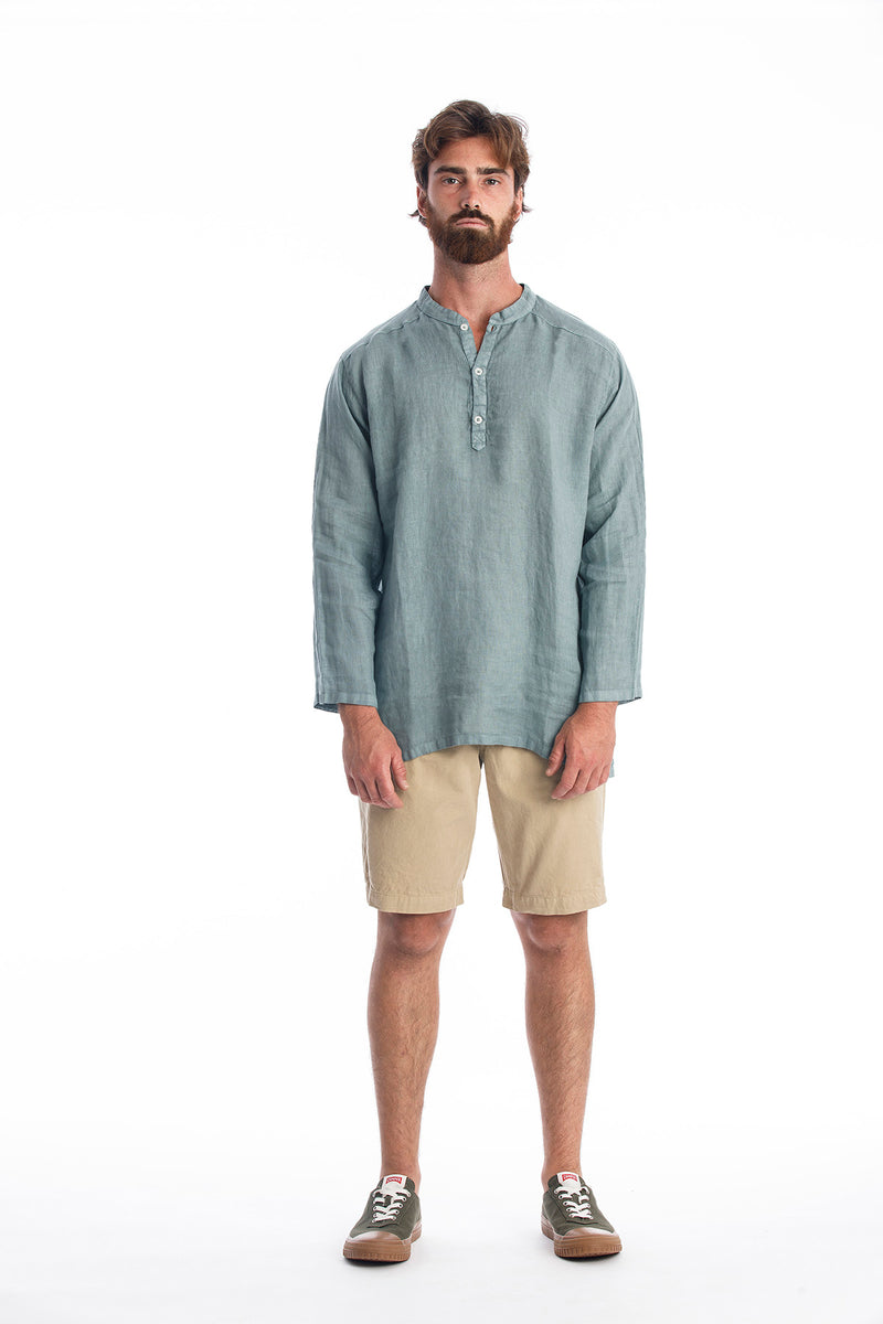 Mykonos linen shirt