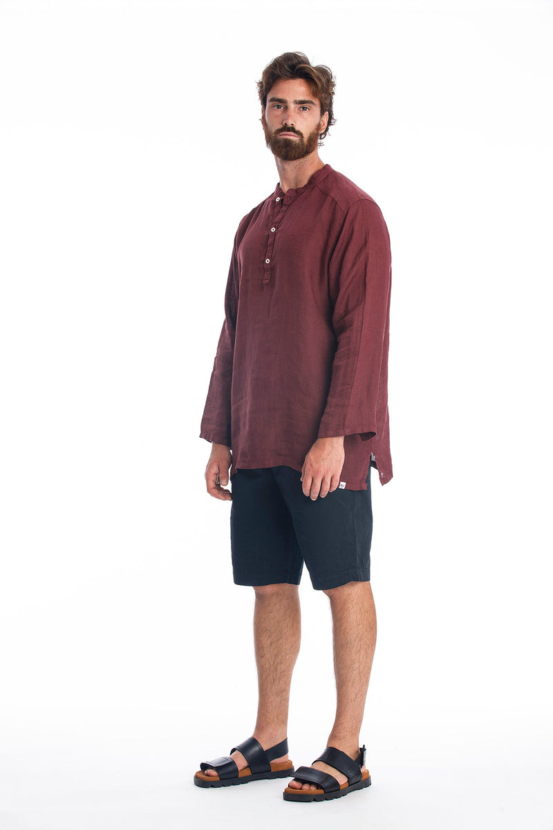 Mykonos linen shirt