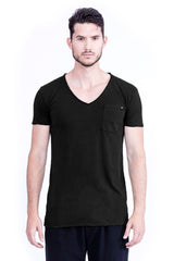 Wild V neck pocket