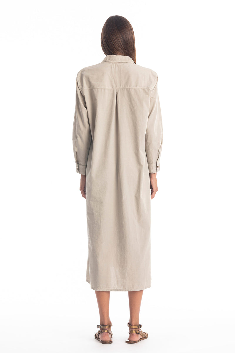 cotton safari shirt dress Safari Style