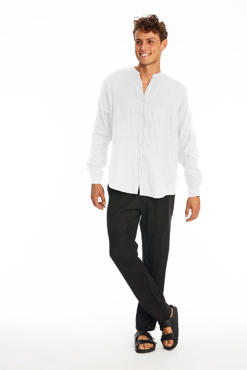 Serge linen shirt