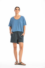 ALBA LINEN SHORTS