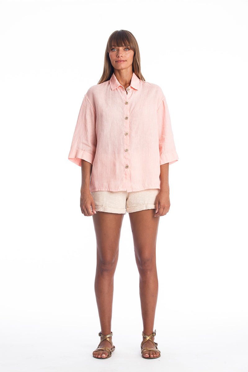 Summer linen blouse