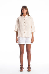 Summer linen blouse