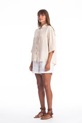 Summer camisa lino