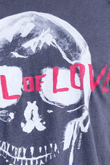 Rebel of Love - Round Neck - Tshirt - Colour Antracite - 3