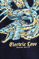 Electric Love - Round Neck - Cut Off - Tshirt - Colour Black - 3