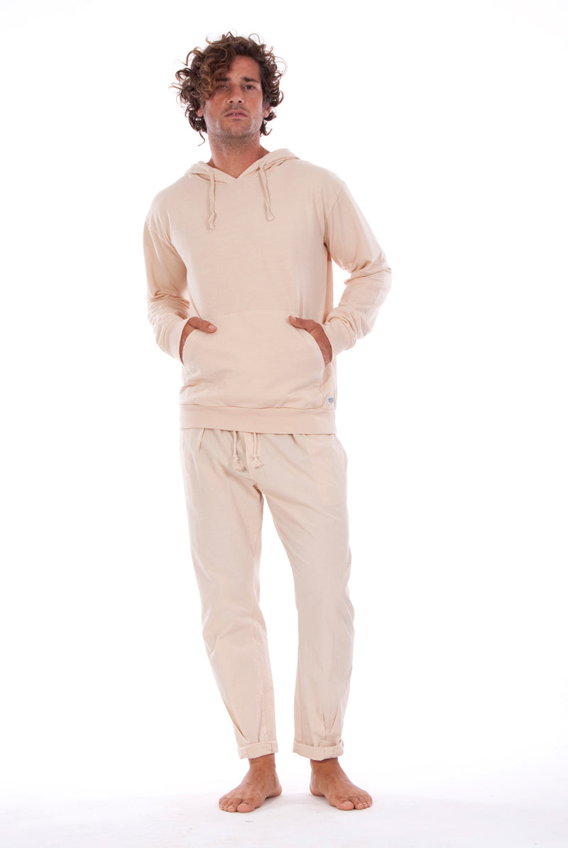 Ibiza - Hoodie - Colour Sand and Milano Pants - Colour Sand 1