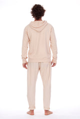 Ibiza - Hoodie - Colour Sand and Milano Pants - Colour Sand 4