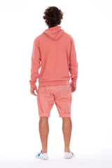 Ibiza - Hoodie - Colour Clay and Raven Shorts - Colour Clay 4