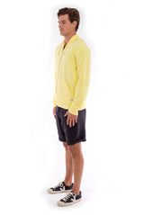 Zip Ibiza - Hoodie - Colour Yellow and Capri Shorts - Colour Black 3