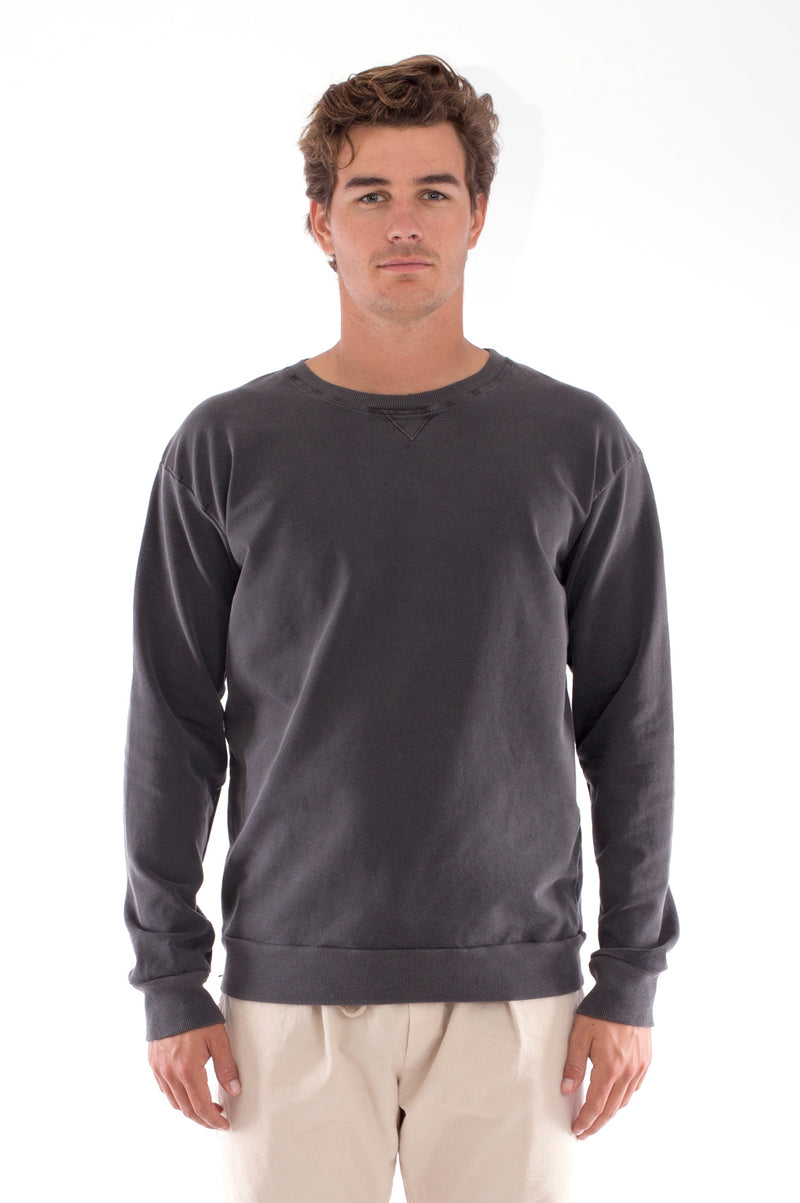 Salinas - Sweatshirt - Colour Anthracite and Monaco Pants - Colour Sand 2