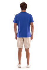 Polo with pocket - Colour Blue and Raven Shorts - Colour Sand 4