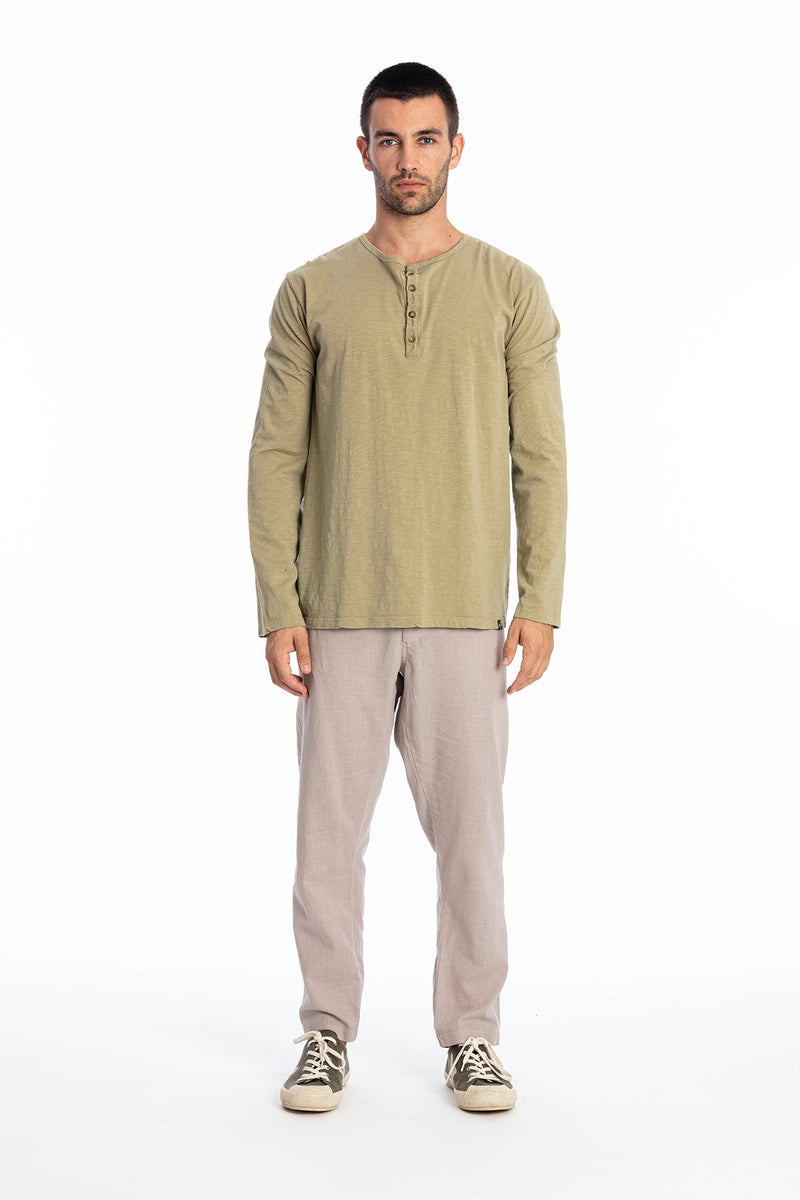Pantalon en lin Adonis